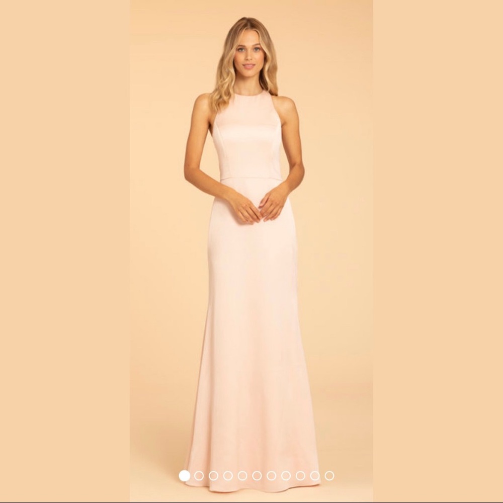 Hayley Paige Occasions Bridesmaid Dress Style 52003 Froze Size 10 NEW WITH TAGS
